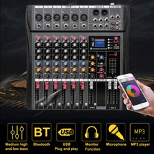 6 Channels DJ Compact Mixer