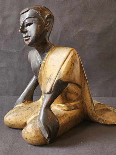 Vintage carved hardwood - vintage, thai
