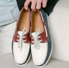 Mens Boat Shoes Size Faux