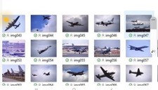 20 RANDOM AIRCRAFT 35mm COLOUR