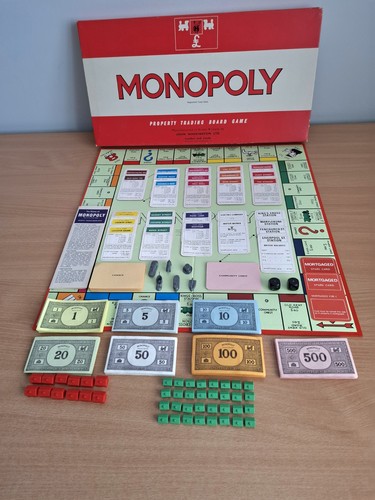 Vintage 1972 monopoly - vintage,