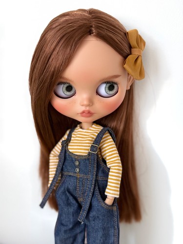 Ooak custom blythe style doll - blythe,