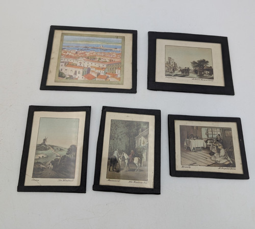 Vintage dolls house prints - vintage,