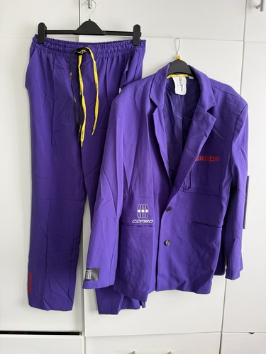 Collusion unisex purple suit - purple,