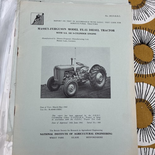 Massey ferguson model - ferguson, fe