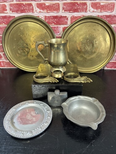Antique job lot metal wares - antique,