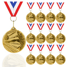 12-Pack Gold Football Medals