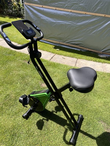 Upgraded folding exercise - folding, bike