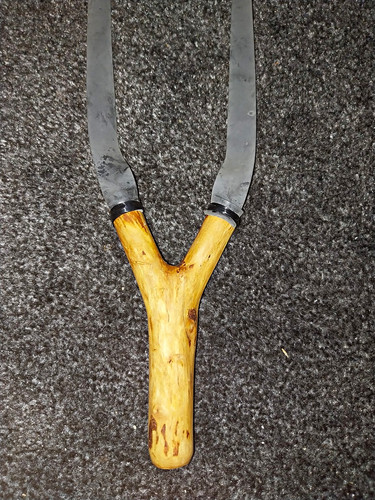 Wooden handle frame hunting - handle, y-frame