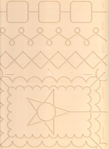 Embossing board yellow - yellow,