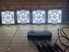 4x TMC Aquaray Grobeam 1500 Ultima LED & MultiControl 8
