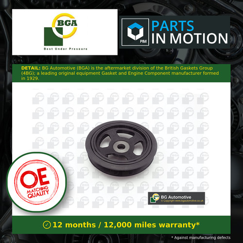 Crankshaft pulley dp3600 bga - dp3600,