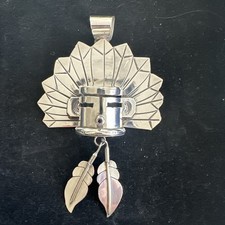  Large Navajo Sterling 38  Sun