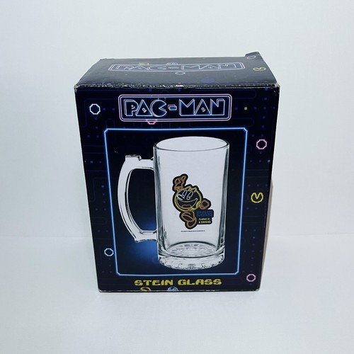 Pac man stein glass bandai - pac-man,