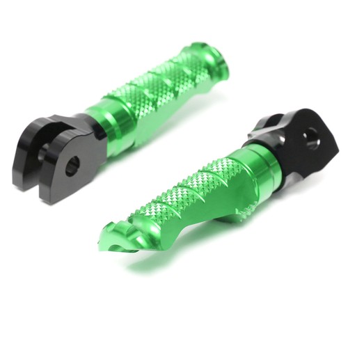 Fight green front foot pegs - r-fight,