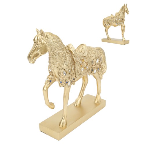 Golden horse decor stylish - horse,