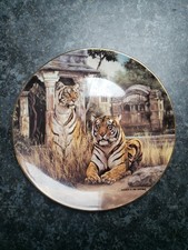 Set of 9 Limited Edition Royal Doulton Compton And Woodhouse Tiger Plates 1996