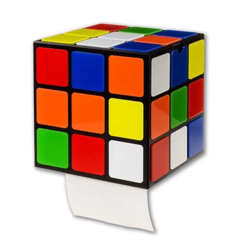 Cube holder novelty tissue - cube,