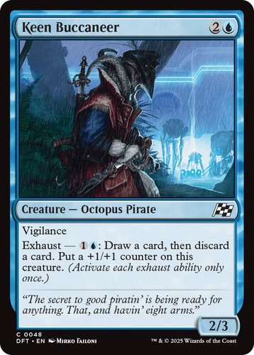 Keen buccaneer en dft - buccaneer-, (nm)--en-[dft