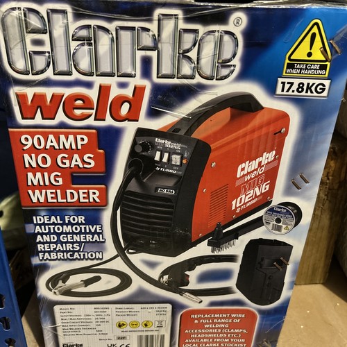 Mig welder clarke mig102ng - welder,