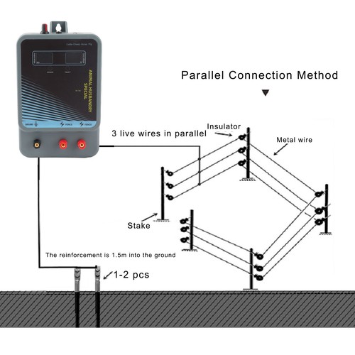 40km electric fence charger - 40km,