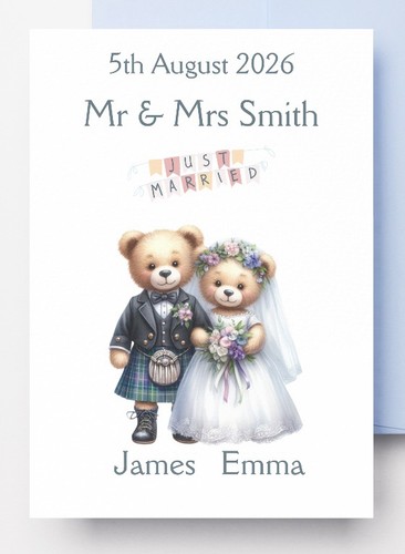 Personalised teddy bear - personalised,