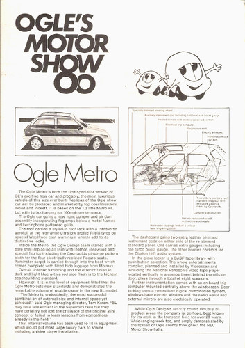 Ogle 1980 nec - motor, show