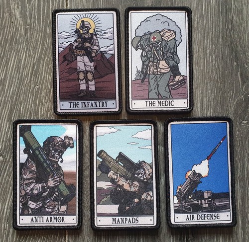 Tarot card soldiers hook - tarot,