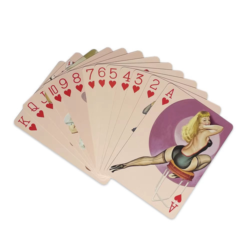 Unique vintage pin - unique, pin-up