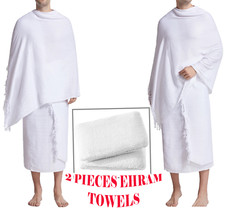 2 Piece Adult Ihram White