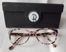 RED OR DEAD Eye Glasses PINK TOR CAT EYE glasses frame, Case (MOD: 123 30727960)