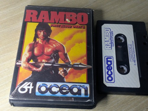 Rambo ocean commodore 64 - rambo,