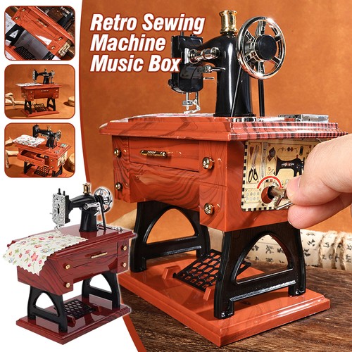 Vintage mini sewing machine - vintage,