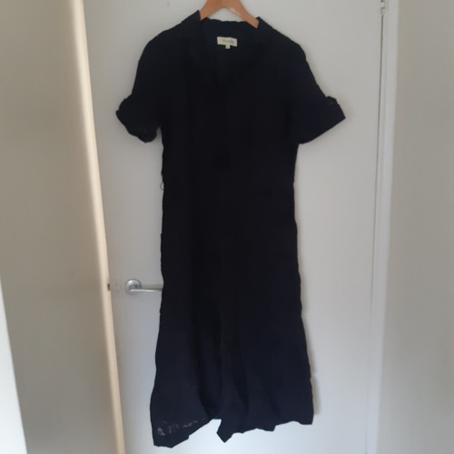 Viyella long black dress - viyella,