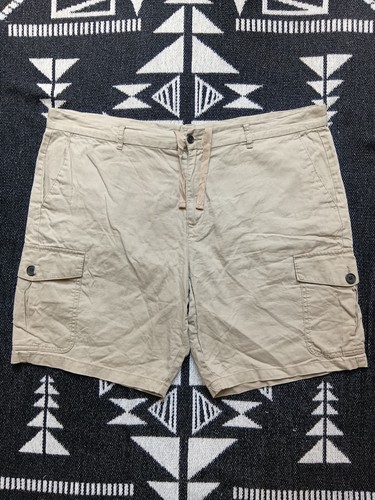 Next linen cargo shorts size - linen,