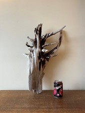 Driftwood Piece  silver  flame