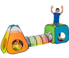 Pop Up Play Tent Set with