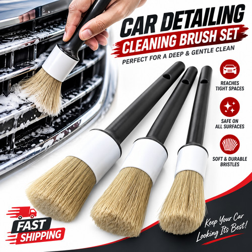 3pcs car detailing brush - brush, set
