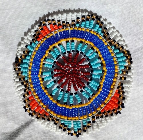 Ethnic african beaded - ethnic, coasters