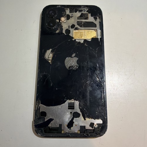 Apple iphone black - 12, spares
