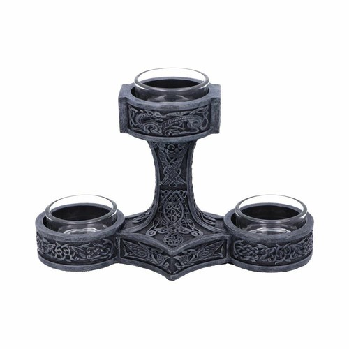 Thor hammer tea light - tea, holder
