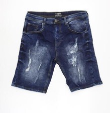 Twisted Soul Mens Blue Cotton