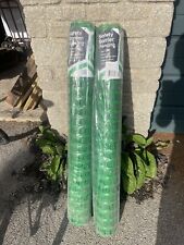 safety barrier fencing- Green Plastic Mesh- 1m-50m Roll X2