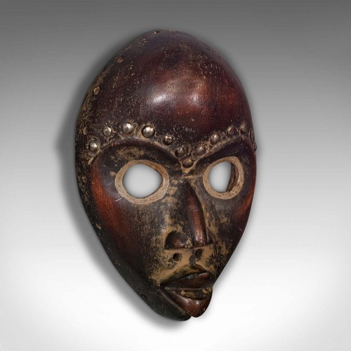 Antique dan mask - antique, ivorian