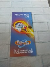 Thorpe Park 2019 Resort Map Leaflet