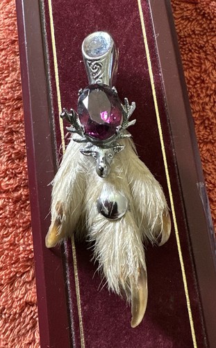 Vintage mizpah stag head - vintage, &