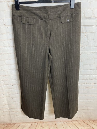 Women brown pinstripe - brown,