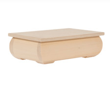 Wooden Storage Box with Lid