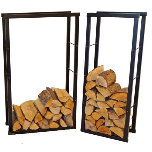 Firewood log rack - log, large