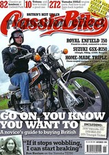 Classic Bike - Yamaha RD350LC Suzuki GSX-R750 Royal Enfield Mk1A Interceptor LC